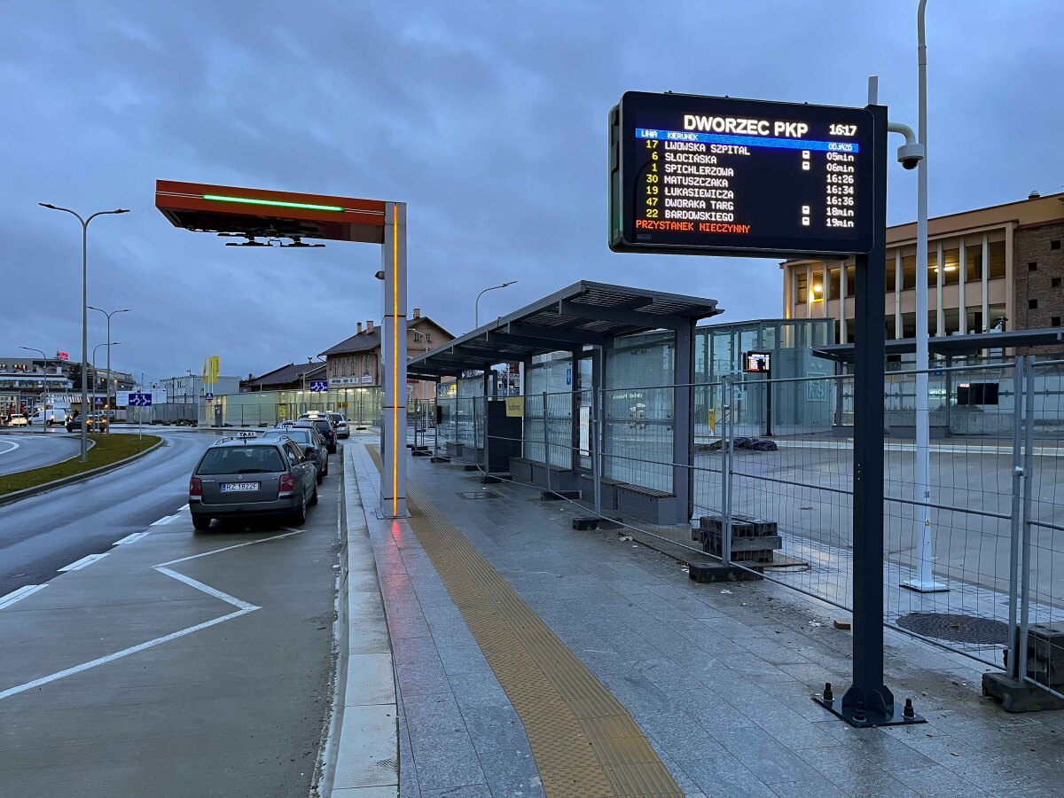 Rzeszowskie Centrum Komunikacyjne na chwilę przed otwarciem [STYCZEŃ 2024]